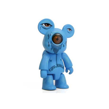 Figur Toy2R Qee OXOP 3 Blue Crier by Jeff Soto (No box) Geneva Store Switzerland