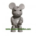 Figurine Toy2R Qee Kozik Anarchy Bear Gris par Kozik (Sans boite) Boutique Geneve Suisse