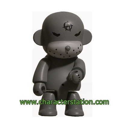 Figurine Toy2R Qee Kozik Anarchy Monkey Gris par Kozik (Sans boite) Boutique Geneve Suisse