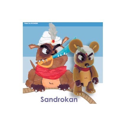 Figuren Toy2R Qee Sandrokan von Luisa Via Roma (Ohne Verpackung) Genf Shop Schweiz