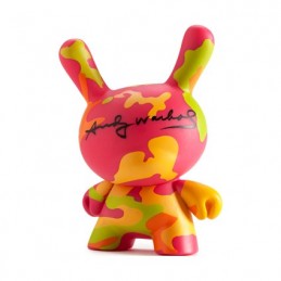 Figuren Kidrobot Dunny Neon Camo von Andy Warhol x Kidrobot Genf Shop Schweiz