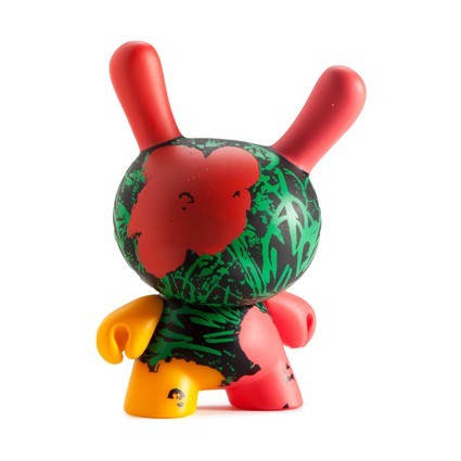 Figur Kidrobot Dunny Art Flower by Andy Warhol x Kidrobot Geneva Store Switzerland