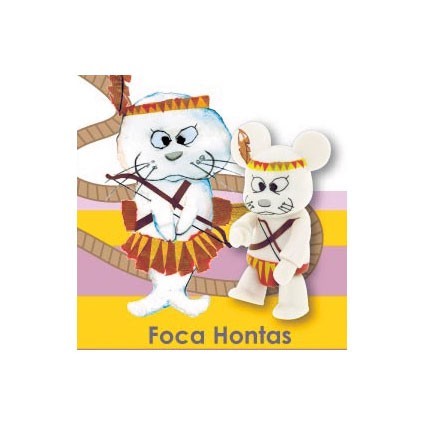 Figuren Toy2R Qee Foca Hontas von Luisa Via Roma (Ohne Verpackung) Genf Shop Schweiz