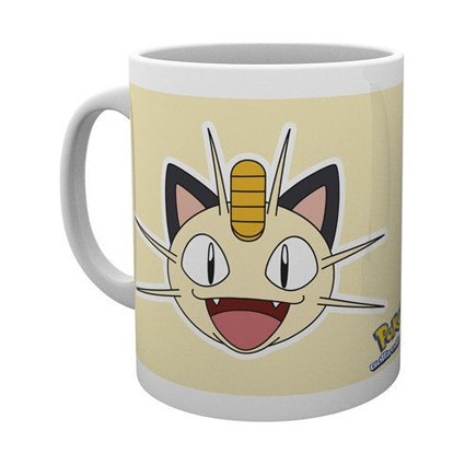 Figurine Tasse Pokemon Meowth Face Hole in the Wall Boutique Geneve Suisse