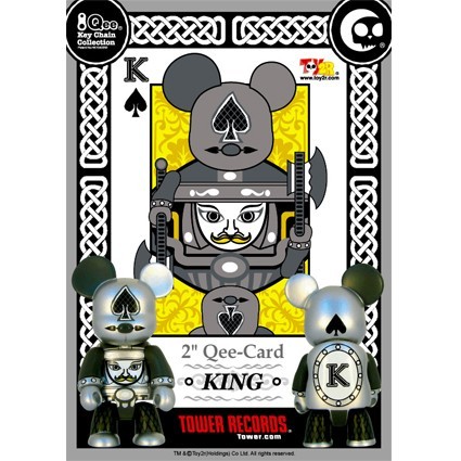 Figur Qee Card KING (No box) Toy2R Geneva Store Switzerland