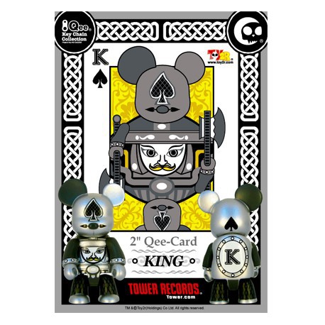 Figurine Qee Card KING (Sans boite) Toy2R Boutique Geneve Suisse