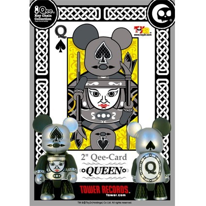 Figur Qee Card QUEEN (No box) Toy2R Geneva Store Switzerland