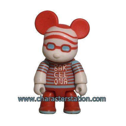 Figur Qee Barcelona Bear by Pepa Reverter (No box) Toy2R Geneva Store Switzerland
