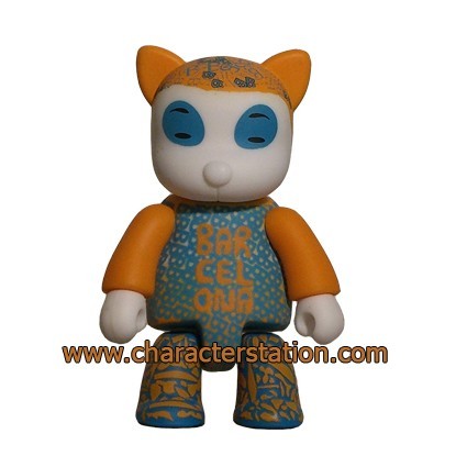 Figurine Toy2R Qee Barcelona Cat par Pepa Reverter (Sans boite) Boutique Geneve Suisse