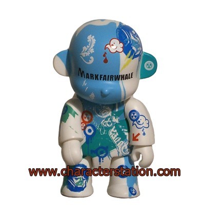 Figur Toy2R Qee Fairwhale Monkey by Mark Fairwhale (No box) Geneva Store Switzerland