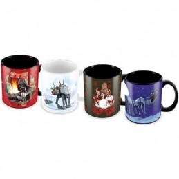Figur SD Toys Star Wars 4 Espresso Mugs Set Christmas Geneva Store Switzerland