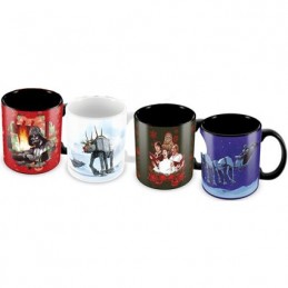 Figur SD Toys Star Wars 4 Espresso Mugs Set Christmas Geneva Store Switzerland