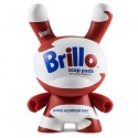 Figur Kidrobot 20 cm Andy Warhol Masterpiece White Brillo Dunny by Andy Warhol x Kidrobot Geneva Store Switzerland