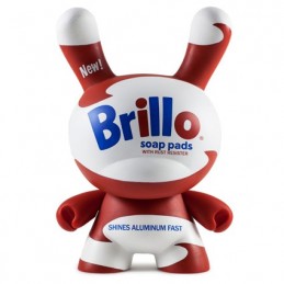 Figuren Kidrobot Kidrobot Dunny 20 cm Andy Warhol Masterpiece White Brillo von Andy Warhol x Kidrobot Genf Shop Schweiz