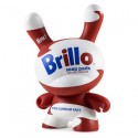 Figur Kidrobot 20 cm Andy Warhol Masterpiece White Brillo Dunny by Andy Warhol x Kidrobot Geneva Store Switzerland