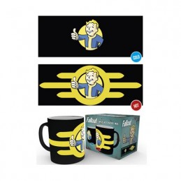 Figur Hole in the Wall Fallout Vault Boy Heat Change Mug Geneva Store Switzerland