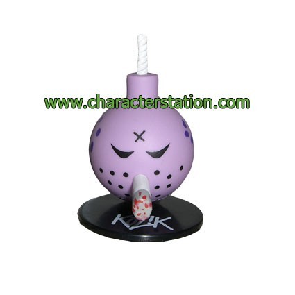 Figur Toy2R Mini Bomb Violet by Kozik (No box) Geneva Store Switzerland