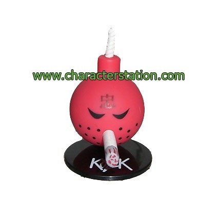 Figur Mini Bomb Red by Kozik (No box) Toy2R Geneva Store Switzerland