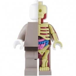 Figuren Mighty Jaxx Lego 28 cm Bigger Micro Anatomic Red von Jason Freeny Genf Shop Schweiz