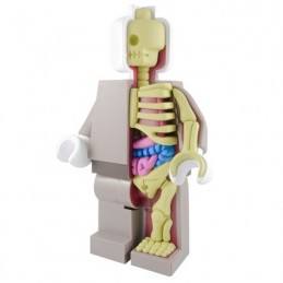 Figuren Mighty Jaxx Lego 28 cm Bigger Micro Anatomic Red von Jason Freeny Genf Shop Schweiz