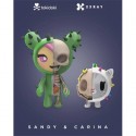 Figuren Mighty Jaxx Sandy & Carina X-Ray von Jason Freeny x Tokidoki Genf Shop Schweiz