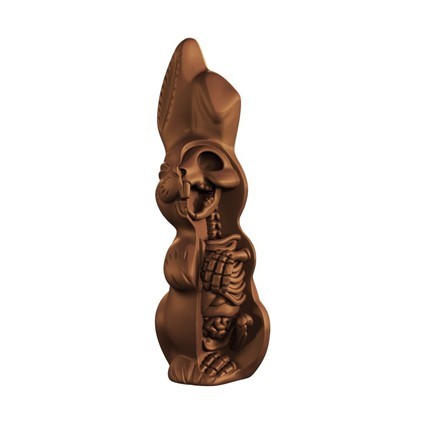 Figuren Mighty Jaxx Anatomical Chocolate Easter Bunny von Jason Freeny Genf Shop Schweiz