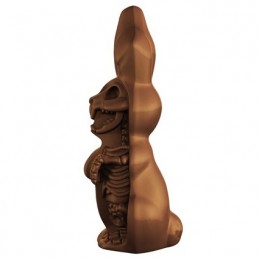 Figur Mighty Jaxx Anatomical Chocolate Easter Bunny by Jason Freeny Geneva Store Switzerland