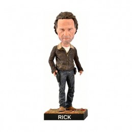 Figur The Walking Dead Rick Grimes Bobble Head Cold Resin Royal Bobbleheads Geneva Store Switzerland