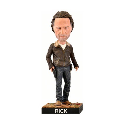 Figurine Royal Bobbleheads The Walking Dead Rick Grimes Bobble Head en Résine Boutique Geneve Suisse