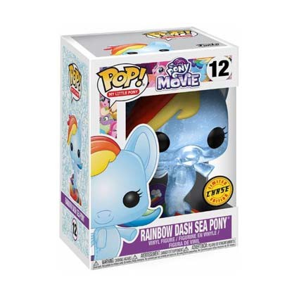 Figurine Funko Pop Mon Petit Poney Rainbow Dash Sea Pony Chase Edition Limitée Boutique Geneve Suisse