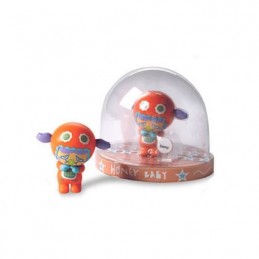 Figurine Heroine Inc. Honey Baby Orange par Garythinking Boutique Geneve Suisse