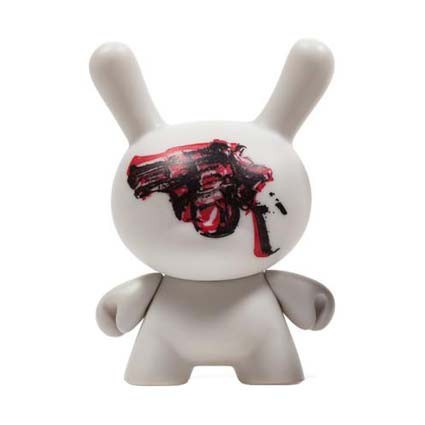 Figuren Kidrobot Dunny Serie 2 Gun von der Andy Warhol Foundation Genf Shop Schweiz