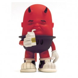 Figuren Strangeco Luey Drinking Rot von Bob Dob Genf Shop Schweiz