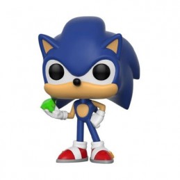 Figur Pop Games Sonic Sonic with Emerald (Vaulted) Funko Geneva Store Switzerland
