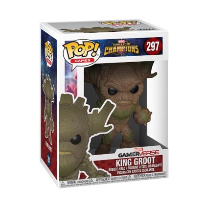 Funko POP Games Marvel-CoC-King Groot Brand New In Box