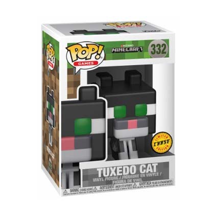 Figurine Funko Pop Minecraft Ocelot Tuxedo Cat Chase Edition Limitée Boutique Geneve Suisse