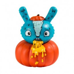 Kidrobot Dunny Scared Silly Pumpkin Puke von Jenn & Tony Bot