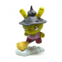 Figurine Kidrobot Dunny Scared Silly Which Witch is Which Chase par Jenn & Tony Bot Boutique Geneve Suisse