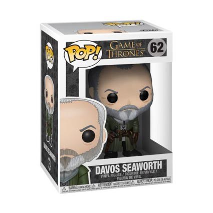 GAME OF THRONES DAVOS SEAWORTH 3.75" POP VINYL FIGURE FUNKO 62