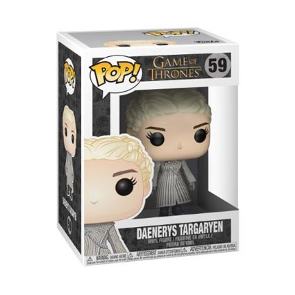 Daenerys White Coat 59 Figure 28888 for sale online Funko Pop Television Game of Thrones 