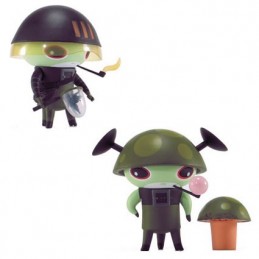 Figurine Kidrobot Naal Vert par Nathan Jurevicius Boutique Geneve Suisse