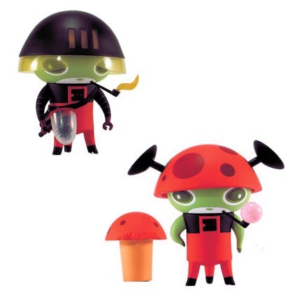 Figurine Kidrobot Naal Rouge par Nathan Jurevicius Boutique Geneve Suisse