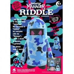 Figur Toy2R Madbarbarians Manager Riddle Blue Camo by Madbarbarians Geneva Store Switzerland