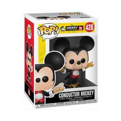conductor mickey funko pop art series