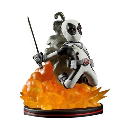 Figur Quantum Mechanix Marvel Deadpool X-Force Q-Fig Variant Exclusive Geneva Store Switzerland