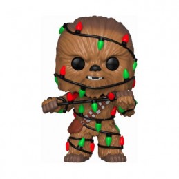 Pop Star Wars Holiday Chewbacca with Lights (Vaulted)