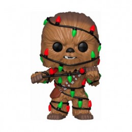 Figurine Pop Star Wars Holiday Chewbacca avec Lumière (Rare) Funko Boutique Geneve Suisse
