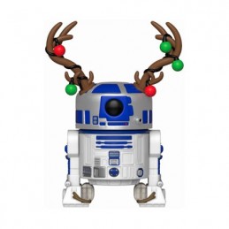 Figurine Funko Pop Star Wars Holiday R2-D2 with Antlers (Rare) Boutique Geneve Suisse