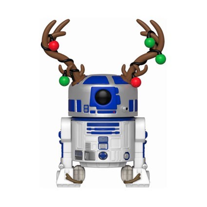 Figurine Funko Pop Star Wars Holiday R2-D2 with Antlers (Rare) Boutique Geneve Suisse