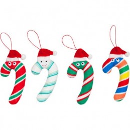 Figur Kidrobot Yummy World Small Kris Cane Plush Ornament 4-pack Geneva Store Switzerland